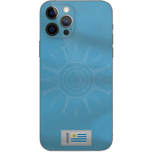 Uruguay Soccer Flag iPhone 12 Pro Skin