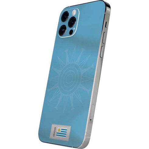 Uruguay Soccer Flag iPhone 12 Pro Skin