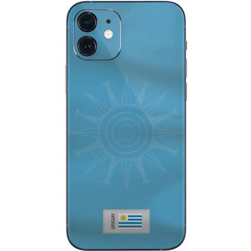 Uruguay Soccer Flag iPhone 12 Skin