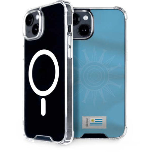 Uruguay Soccer Flag iPhone 13 MagSafe Case