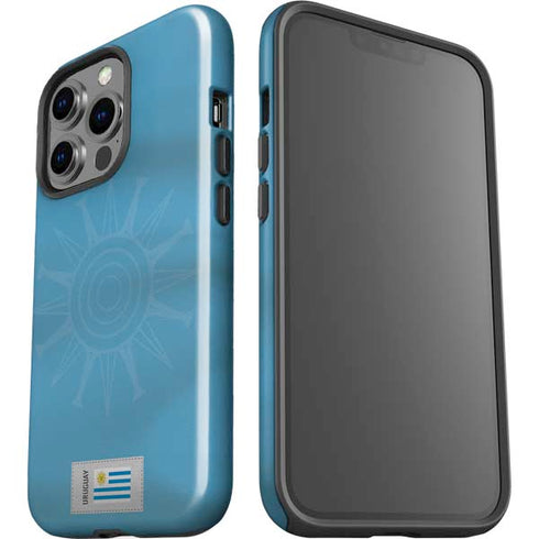 Uruguay Soccer Flag iPhone 13 Pro Impact Case