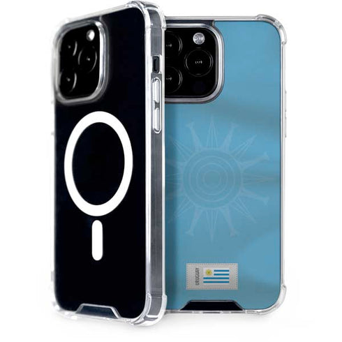 Uruguay Soccer Flag iPhone 14 Pro Max MagSafe Case