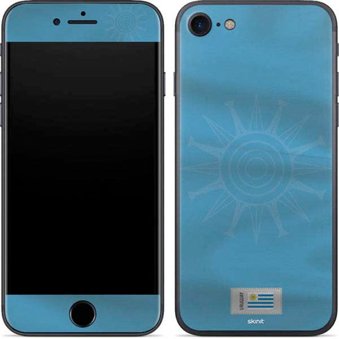 Uruguay Soccer Flag iPhone SE (2nd & 3rd Gen) Skin