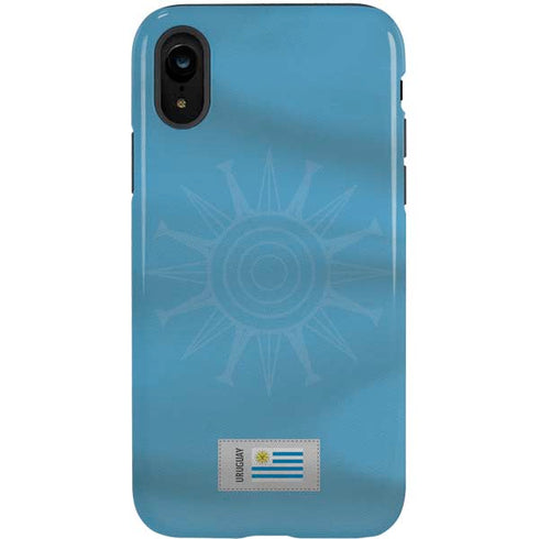 Uruguay Soccer Flag iPhone XR Pro Case
