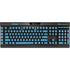 Uruguay Soccer Flag K95 RGB PLATINUM Mechanical Gaming Keyboard Skin