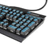 Uruguay Soccer Flag K95 RGB PLATINUM Mechanical Gaming Keyboard Skin