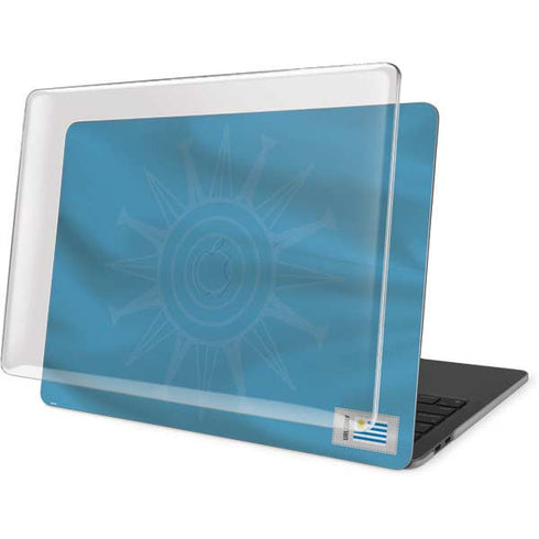 Uruguay Soccer Flag MacBook Pro 13in (2020) Case plus Skin