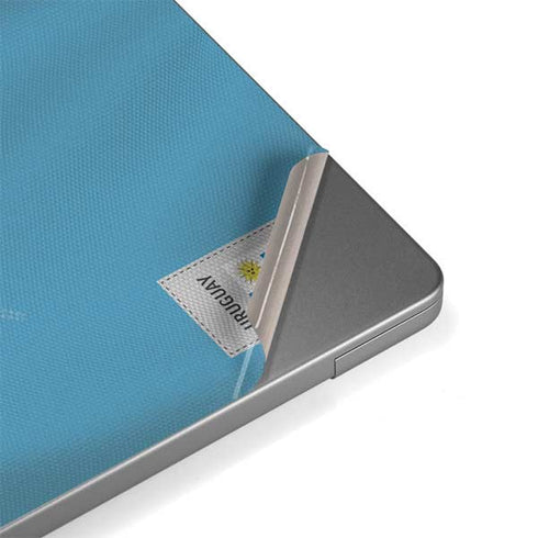 Uruguay Soccer Flag MacBook Pro 14in (2021-24) Skin