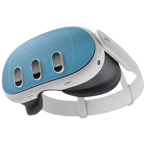 Uruguay Soccer Flag Meta Quest 3 Skin