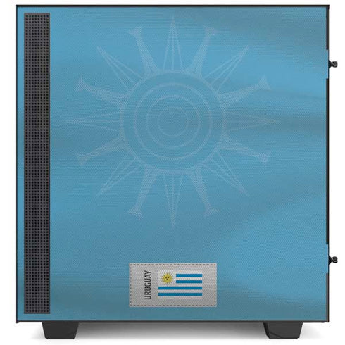 Uruguay Soccer Flag NZXT H510 Compact ATX Mid-Tower Case Skin