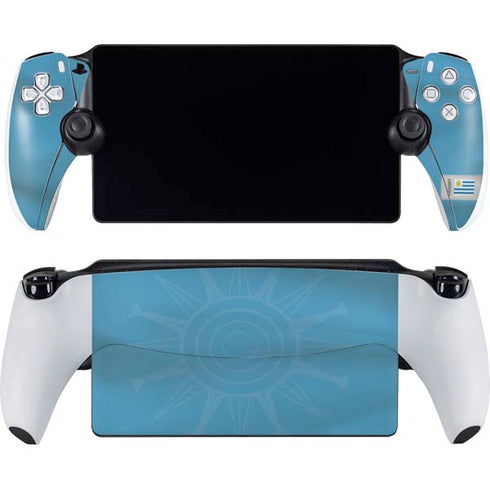 Uruguay Soccer Flag PlayStation Portal Remote Player Skin