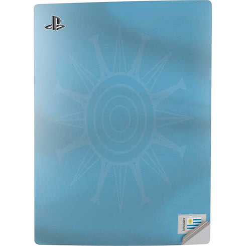 Uruguay Soccer Flag PS5 Digital Edition Console Skin