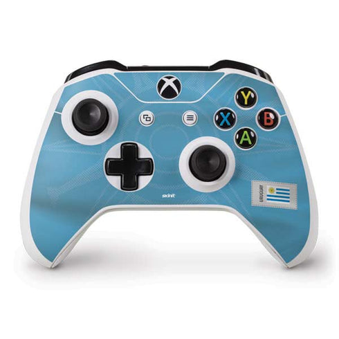 Uruguay Soccer Flag Xbox One S Controller Skin