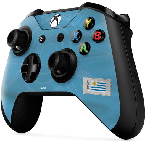 Uruguay Soccer Flag Xbox One X Controller Skin
