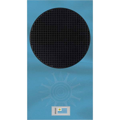 Uruguay Soccer Flag Xbox Series S Console Skin