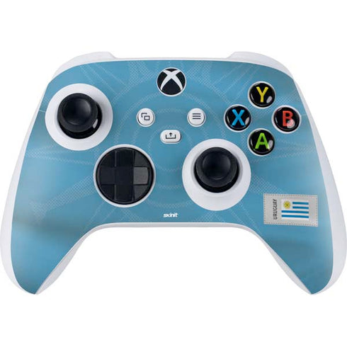 Uruguay Soccer Flag Xbox Series S Controller Skin