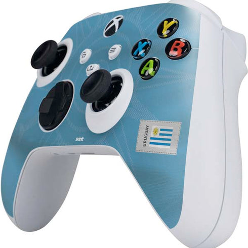 Uruguay Soccer Flag Xbox Series S Controller Skin