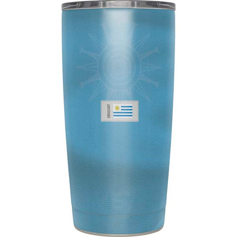 Uruguay Soccer Flag Yeti 20oz Tumbler Skin