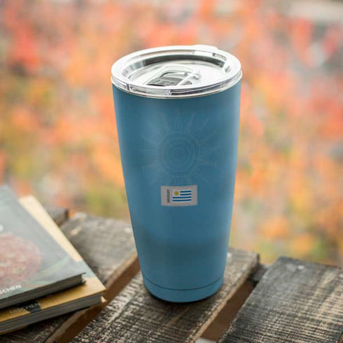 Uruguay Soccer Flag Yeti 20oz Tumbler Skin