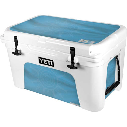 Uruguay Soccer Flag YETI Tundra 45 Hard Cooler Skin