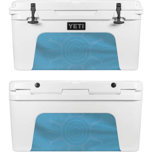 Uruguay Soccer Flag YETI Tundra 65 Hard Cooler Skin