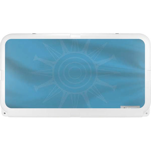 Uruguay Soccer Flag YETI Tundra 75 Hard Cooler Skin