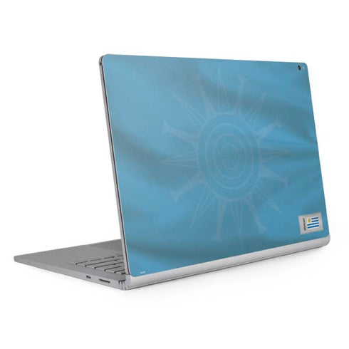 Uruguay Soccer Flag Surface Book 2 15in Skin