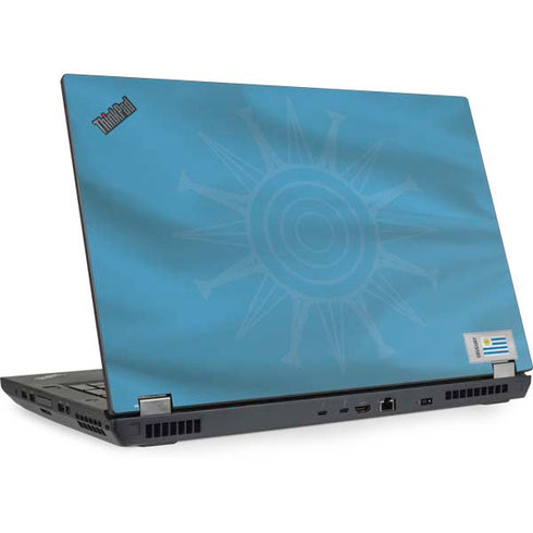 Uruguay Soccer Flag Lenovo ThinkPad Skin