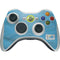 Uruguay Soccer Flag Xbox 360 Wireless Controller Skin