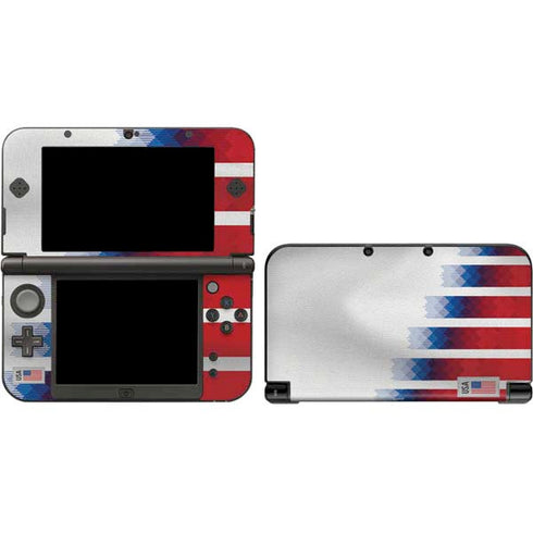 USA Soccer Flag 3DS XL 2015 Skin