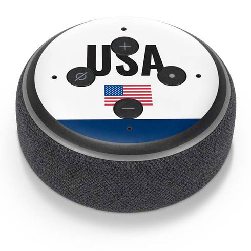 USA American Flag Amazon Echo Dot Skin