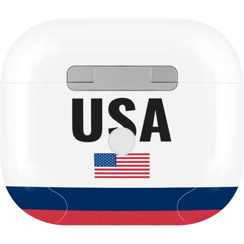 USA American Flag Apple AirPods (3rd Gen 2021) Skin