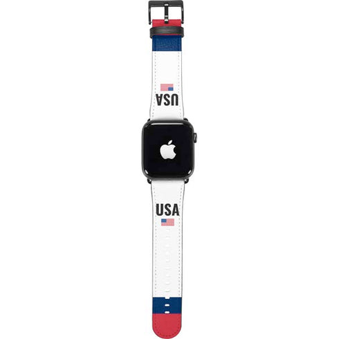 USA American Flag Apple Watch Band 42-44mm
