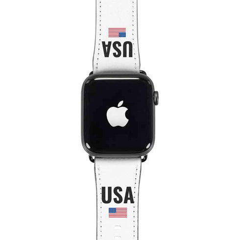USA American Flag Apple Watch Band 38-40mm