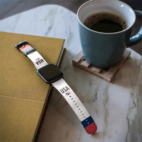 USA American Flag Apple Watch Band 38-40mm