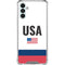 USA American Flag Galaxy A13 5G Clear Case