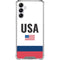 USA American Flag Galaxy A14 5G Clear Case