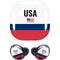 USA American Flag Galaxy Buds Pro Skin