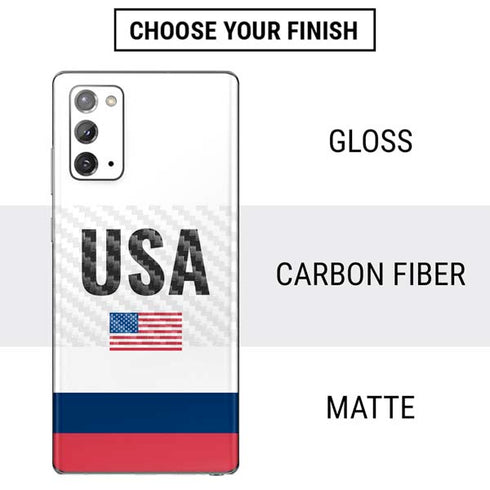 USA American Flag Galaxy Note20 5G Skin