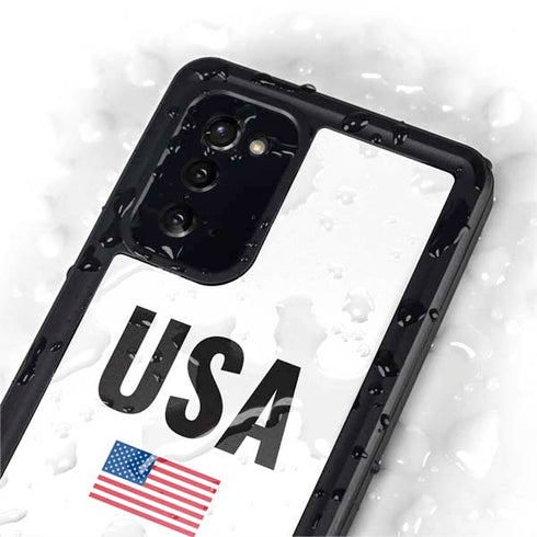 USA American Flag Galaxy Note20 5G Waterproof Case