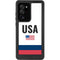 USA American Flag Galaxy Note20 Ultra 5G Waterproof Case
