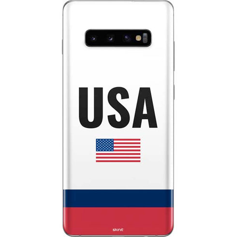 USA American Flag Galaxy S10 Plus Skin