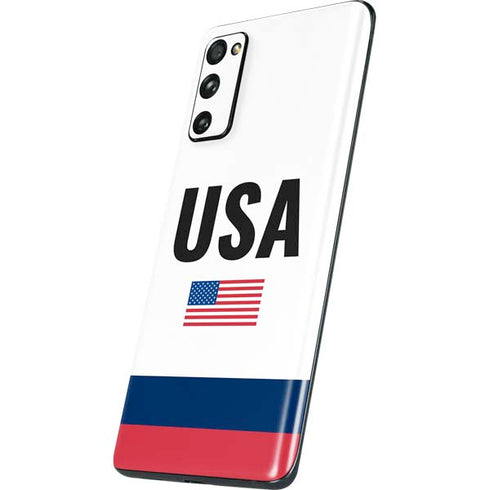 USA American Flag Galaxy S20 Fan Edition Skin