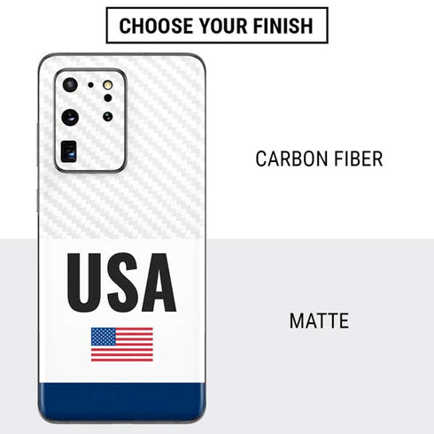 USA American Flag Galaxy S20 Ultra 5G Skin