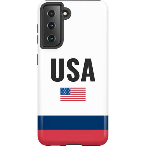 USA American Flag Galaxy S21 5G Pro Case
