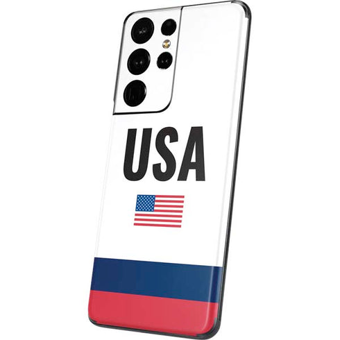 USA American Flag Galaxy S21 Ultra 5G Skin