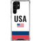 USA American Flag Galaxy S24 Ultra Clear Case