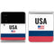 USA American Flag Galaxy Z Flip4 5G Skin