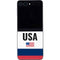USA American Flag Galaxy Z Flip5 5G Skin