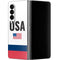 USA American Flag Galaxy Z Fold4 5G Skin